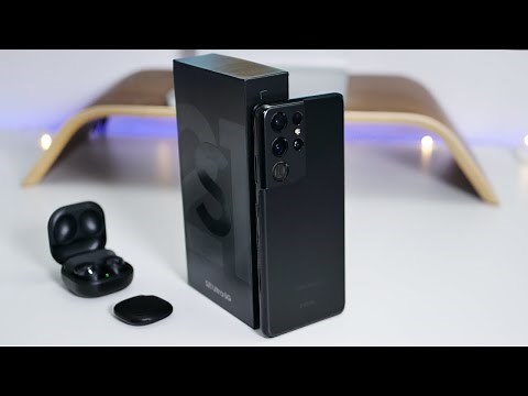 Samsung Galaxy S21 Ultra 5G Unboxing, Setup and First Look