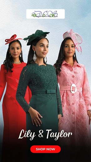 Lily and Taylor brings elegance, confidence, and faith together — because worship deserves your best look. https://designerchurchsuits.com/lily-and-taylor-dresses #LilyAndTaylor #ChurchElegance #FaithAndFashion #SundayBest #GraceInStyle | Designer Church Suits | Facebook