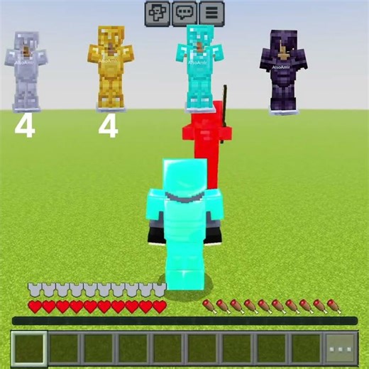 Zombified Piglin Vs Every armor in Minecraft