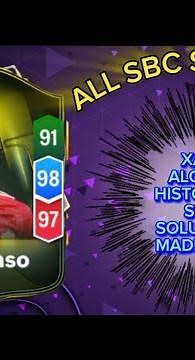 XABI ALONSO 98 RATED MADFUT HISTORIC XI | ALL 18 MADFUT SOLUTIONS | MADFUT SBC SOLUTION | MADFUT 26