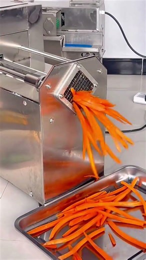 high speed automated commercial vegetable dicer for large scale food prep