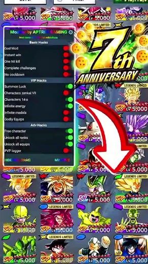 Tutorial on how u will Downlod The Dragon Ball Legends MOD Menu Game on Both (Andriod & i0S) 📌✅ Wait for it ... #frup #dbl #dragonballlegends #dragonballlegendsedit #fypシ #dragonballlegendssummoms #uk #dblegendspvp #dbledit #viral #tutorial #dblegends #fup