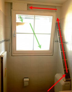 Nondestructive Window Cat Flap