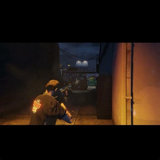Brutal alleyway shotgun hit!!!!! - GTA V