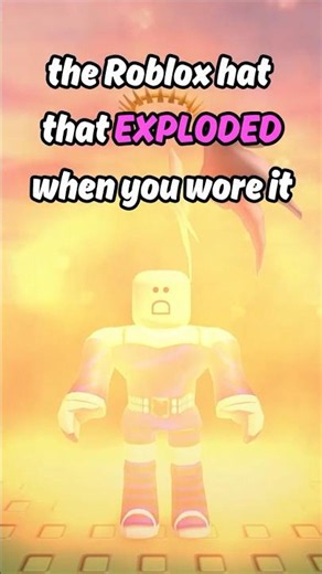 the most EXPLOSIVE roblox hat ever made💥