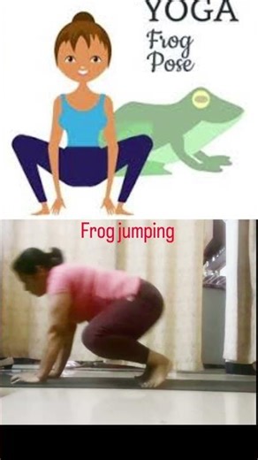 🔥 “Frog Power Jump – Explosive Leg Booster”#fitness #yogapose #leg strength