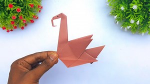 6.3K views · 765 reactions | Learn how to fold origami easy duck step by step - Paper swan - Handmade paper craft ideas #Crafts #OrigamiDuck #PaperCrafts | Mr. Creator | Facebook