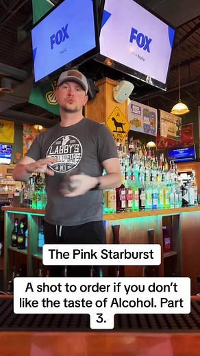 Delicious Non-Alcoholic Shots: The Pink Starburst and Vanilla Vodka