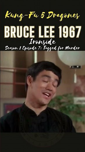 Bruce Lee 1967 Ironside
