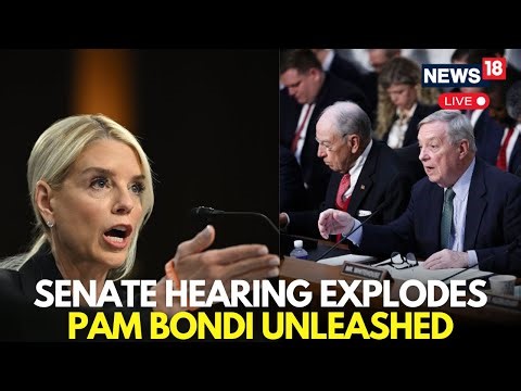 LIVE | High-Stakes Senate Hearing: Pam Bondi Under Fire for Political Interference Claims | N18G