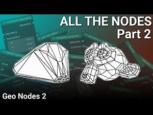 Manipulating Geometry | All the Nodes Part 2