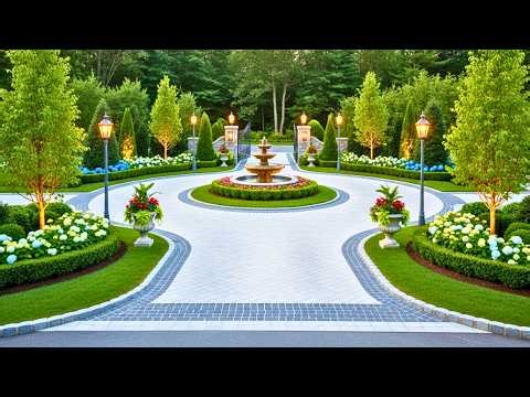 100+ Trendy Driveway Landscaping Ideas to Boost Curb Appeal: DIY Layouts for a Welcoming Front Yard