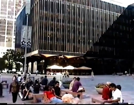 The World Trade Center plaza on September 6, 2001 | Vintage Everyday