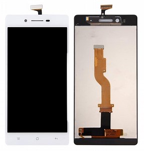 LCD with Touch Screen for Oppo A33 - White (display glass combo folder)