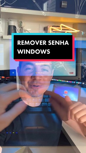 Hackeando um PC ☠️ #hack #hacker