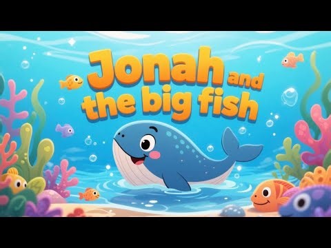 Jonah and the Big Fish | Cartoon Bible Story for Kids | Animated Christian Storytime