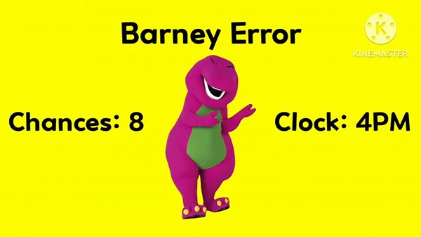 Barney Error 12: Toshiba/Hisense Widescreen TV Edition + Clock Edition [16+ ONLY, COARSE LANGUAGE]