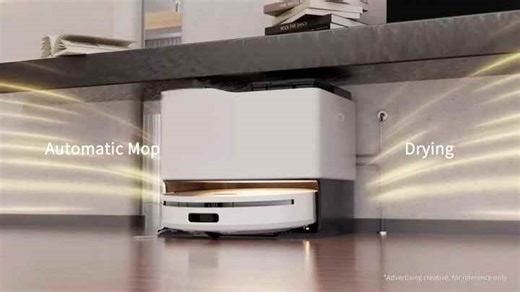 Intelligent Self-Cleaning Robot Vacuum Cleaner Mop Household Auto Empty Dock with Dust Collection Dirt Disposal for Wet Dry Use