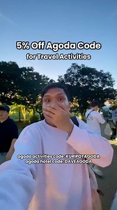 May Agoda promo code na tayo for your travel activities! Iredeem niyo na this! agoda activities code: KURIPOTAGODA agoda hotel code: DAVEAGODA redeem activities code: https://ago-da.co/KURIPOTAGODA redeem hotel code: https://ago-da.co/DAVEAGODA #AgodaAmbassador #AgodaCreatorCommunity #SeeTheWorldForLess | The Kuripot Traveler