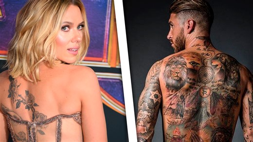 Celebrities revealing the meaning behind their tattoos
