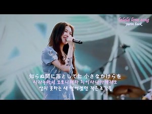 ( ) 백예린(Yerin Baek) - lalala love song (가사/해석) | 노래 가사