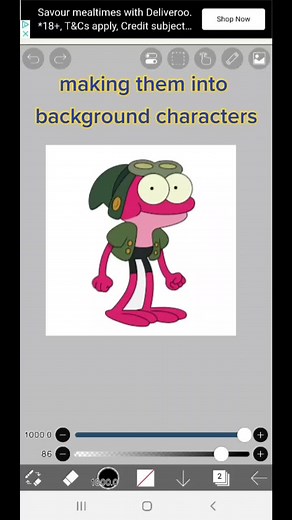 Digital Drawing Process of Cartoon Characters