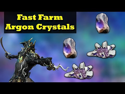 Warframes Best Argon Crystal Farming Spots | Fast Argon Crystal Farming Guide