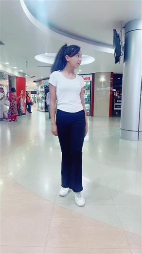 Dance Performance in a Modern Shopping Mall