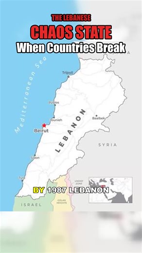 Lebanon became a VERB in the 1980s 😳 When your civil war is so chaotic that diplomats start using your country's name to describe complete breakdown... #history #documentary #lebanon #civilwar #middleeast #geopolitics #chaos #fyp
