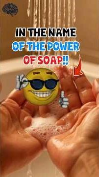 🧼 How Does Soap Remove Oil? The Molecular War Begins! ⚗️ #shorts