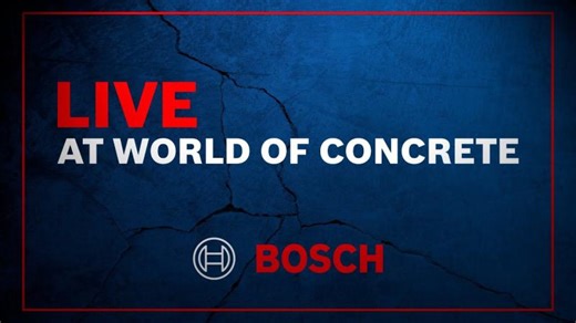 Bosch Power Tools Live from World of Concrete 2026 | Inside our Latest Innovations | Robert Bosch Tool Corporation NA