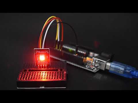 Circular Wave Breathing LED with Arduino