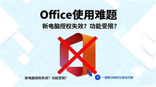 新电脑office使用难题：一键解决授权失效功能受限，官方授权