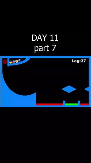 Day 11 #marblerace #game #fun