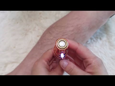 How to Use Finishing Touch Flawless Facial Hair Remover