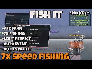 FISH IT Script! AUTO FARM, 7X INSTANT FISHING, AUTO 5 NOTIF, AUTO EVENT (NO KEY)
