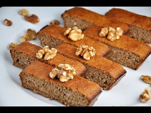 Easy 3 Ingredient Walnut Cake Gluten Free Recipe