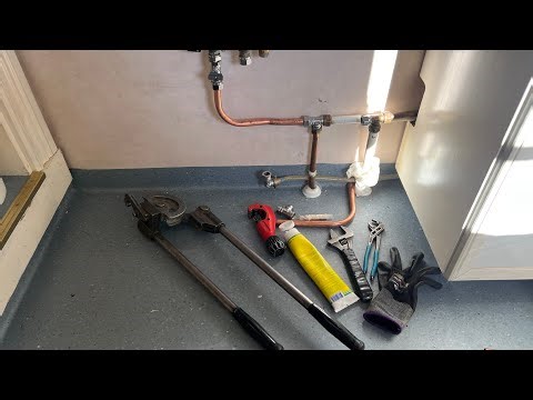 🔴Directo / instalación reparación de tuberías de cobre + instalación grifo de jardín . #fontanería 