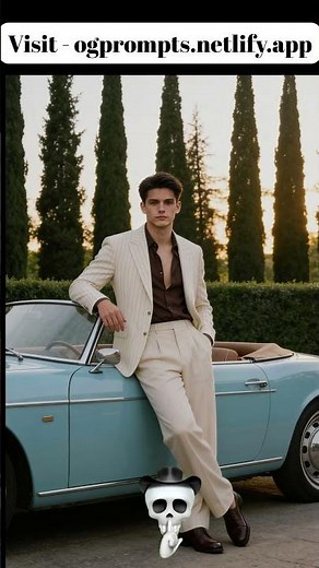 Trending Gemini Prompts | No photoshoot needed 🚫📸 | AI Fashion Prompts for Next‑Level Images