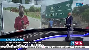 The closure of the Beitbridge border post hasn't stopped some Zimbabweans from leaving their country. eNCA's Slindelo Masikane is there. Courtesy #DStv403 | eNCAnews