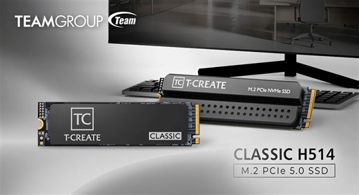 TeamGroup launches T-CREATE CLASSIC H514 PCIe 5.0 SSD with up to 14.2 GB/s - VideoCardz.com