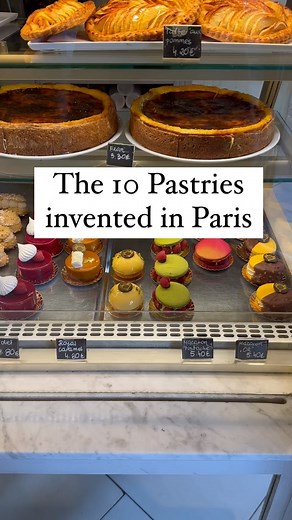 18K views · 107 reactions | While France is filled with pastries with regional origins, did you know that we have many that originated in Paris? Here are the 10 that are  percent Parisian and have stood the test of time. Now, the question is, which one wins your taste test? #parisfood #pastry #frenchpastry #parisienne #visitparis #foodie #wanderlust #travel #france | La Cuisine Paris | Facebook