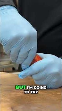 Cleaning Hack! Removing Rubber Coating With Simple Tools #shorts