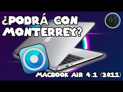 MacBook Air 4.1 con Monterrey