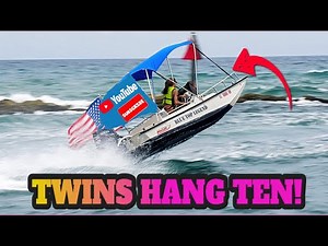 BLUE TOP SISTERS RIPPING BOCA INLET AGAIN | BOATS VS WAVES | BOCA INLET