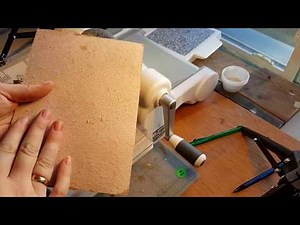 Experiment with Leather Embossing in Sissix Big Shot