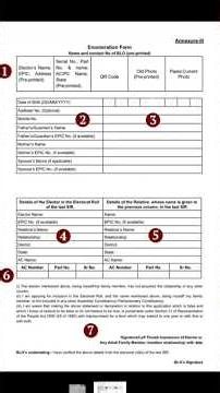 SIR Form Kaise Bhare? | Complete SIR Form Submission Tutorial #sirform