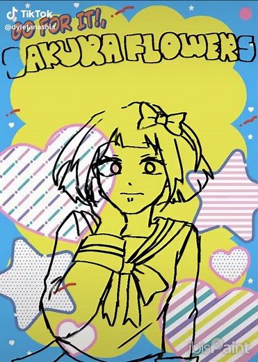 Anime Art and Character OC Drawing Tutorial | Ibis Paint X