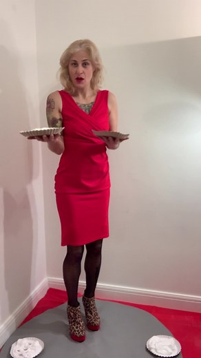 A good pie or 8 in my dress and heels. Why not? 😁#fyp #fyf #wam #wetandmessy #messy #foam #foamy #foampies #foampie #pieintheface #pieintheface😂😂😂😂😂 #slapstick #slapstickhumor #funny #funnyvideos #funnyvideo #funnymoments #wammer