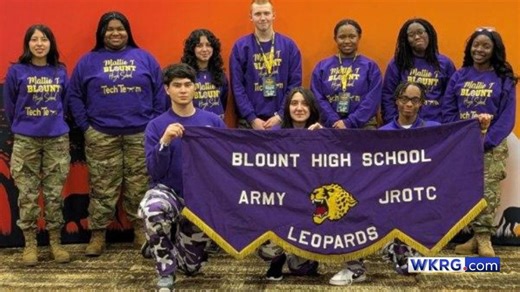 Blount High School robotics team ranked 15th in nation